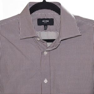 Jack Spade (Side 15) Brown White Long Sleeve